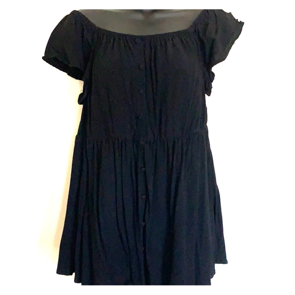 Torrid Off the Shoulder Empire Waist Top